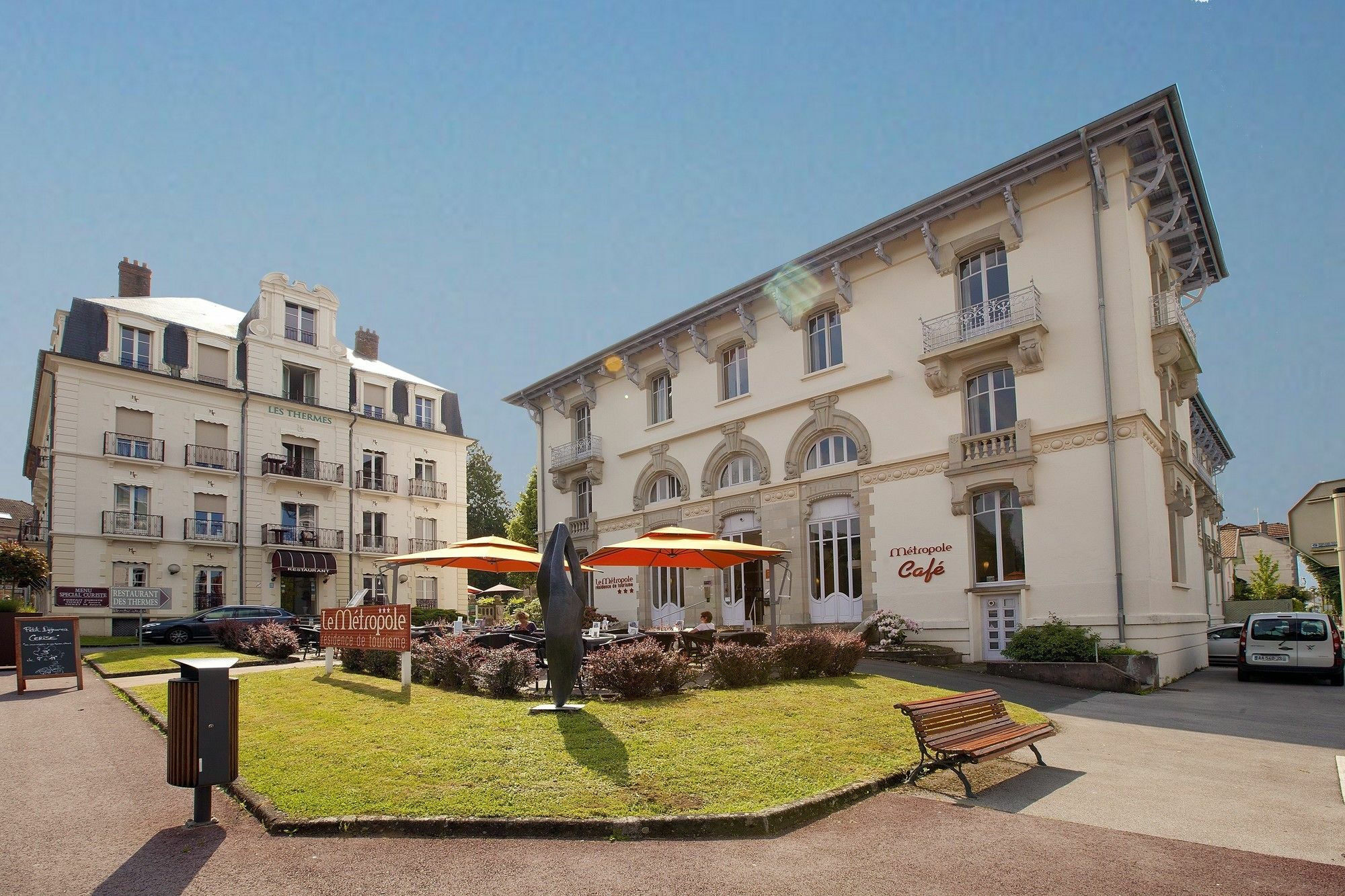 Garden & City Luxeuil Ex Le Metropole Et Les Thermes מראה חיצוני תמונה