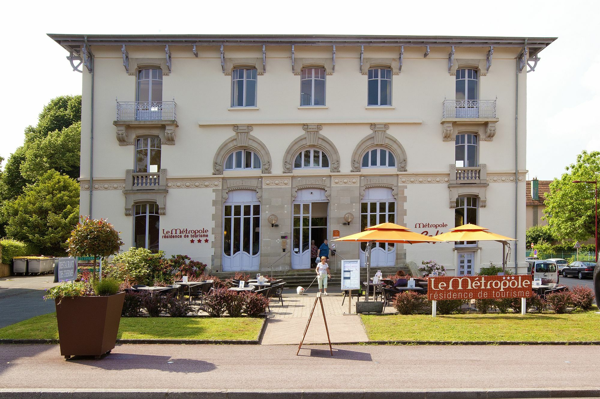 Garden & City Luxeuil Ex Le Metropole Et Les Thermes מראה חיצוני תמונה
